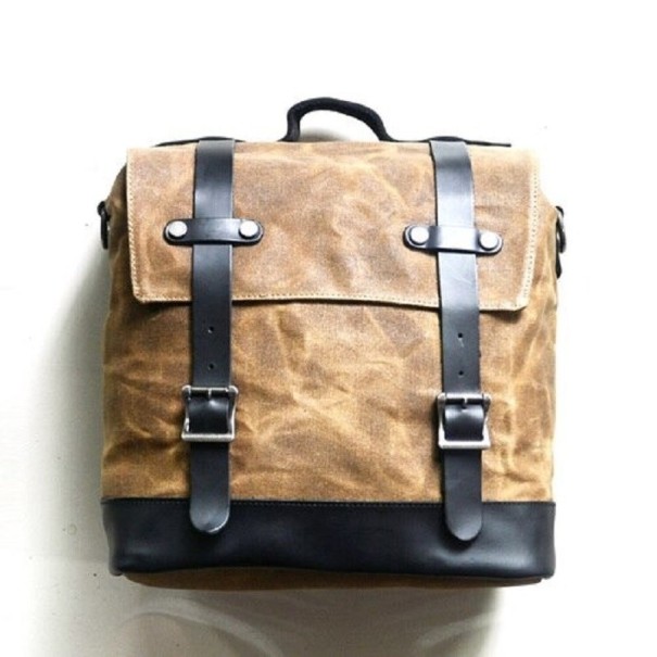 Miesten olkalaukku T443 khaki