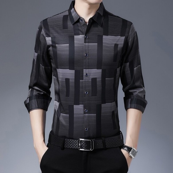 Miesten paita F523 harmaa S