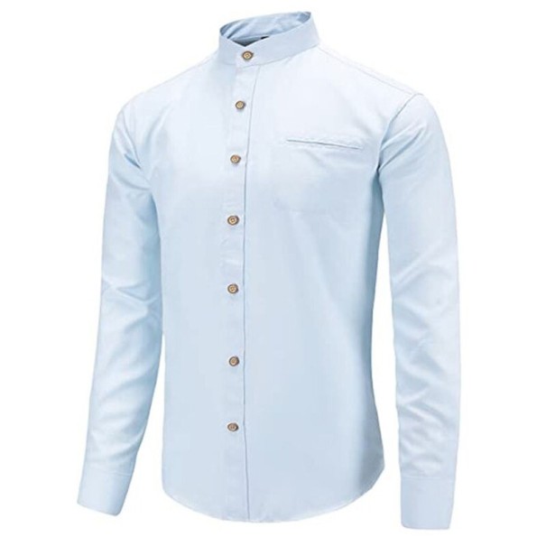 Miesten paita F672 vaaleansininen S 1