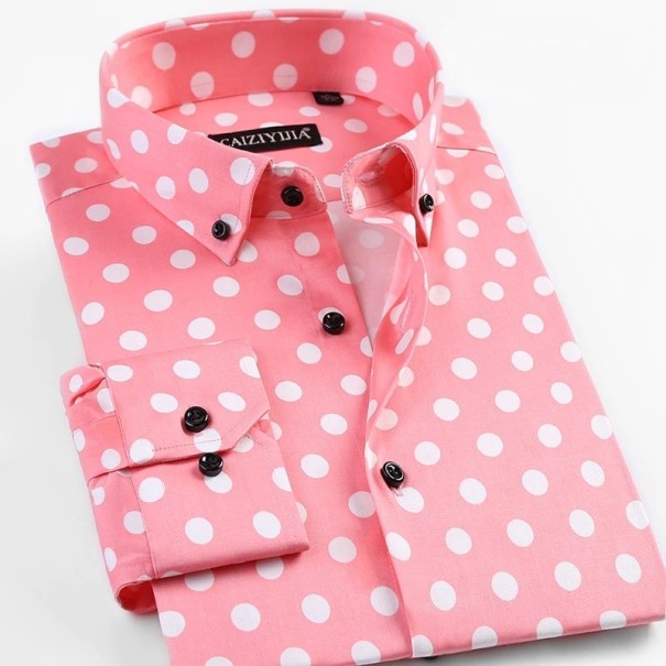 Miesten pilkullinen paita F777 vaaleanpunainen S