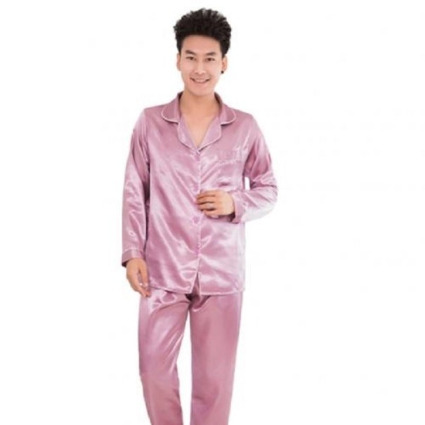 Miesten pyjama T2402 vaaleavioletti M