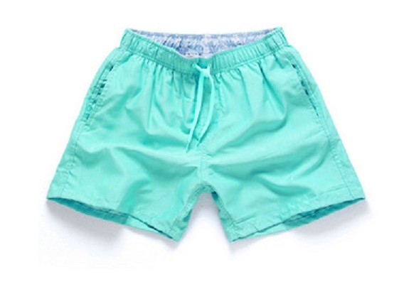 Miesten rantashortsit J3549 turkoosi S