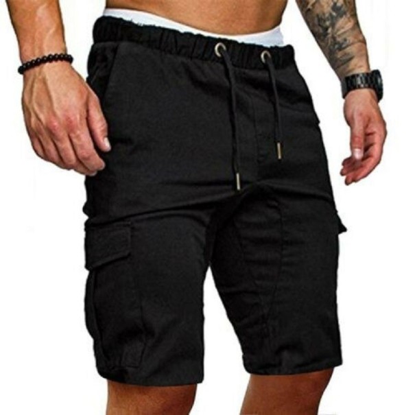 Miesten shortsit F1381 musta XL