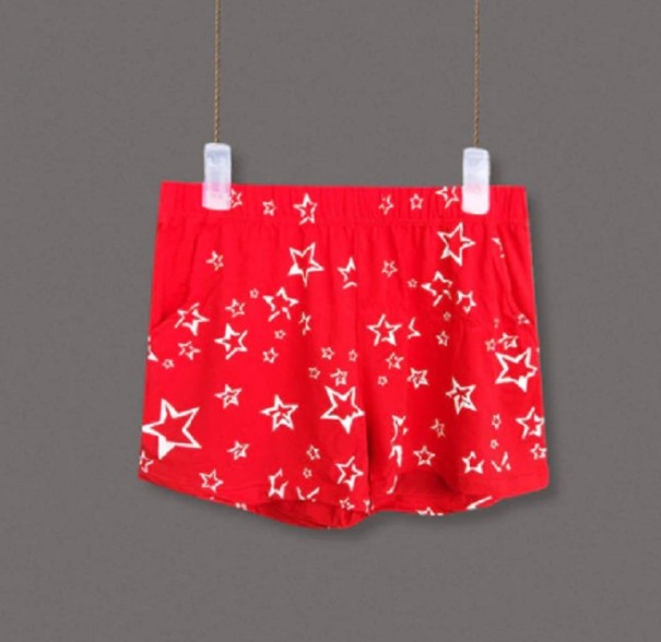 Miesten shortsit tähdillä punainen S