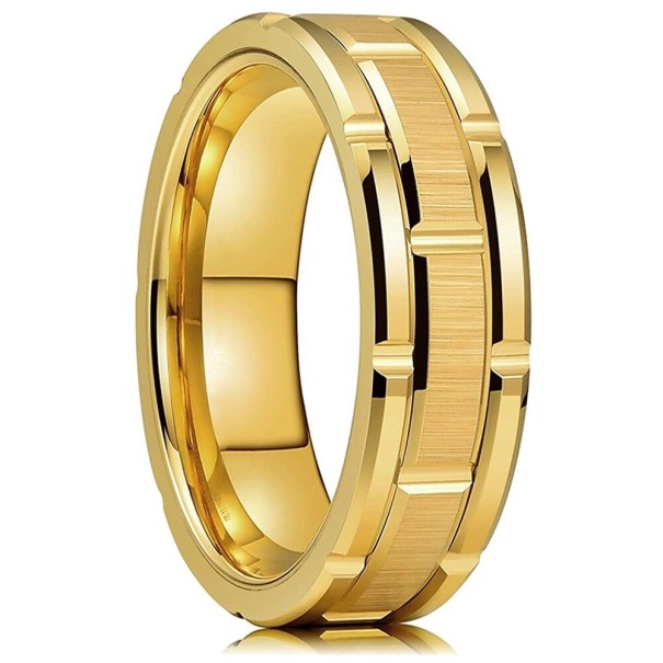 Miesten sormus D2792 kultainen 11