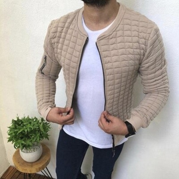 Miesten syystakki F67 beige L