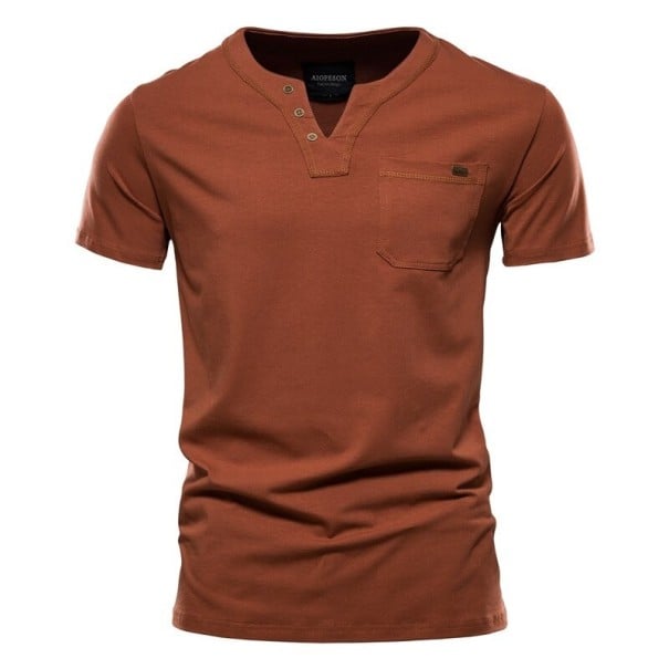Miesten T-paita T2045 ruskea L