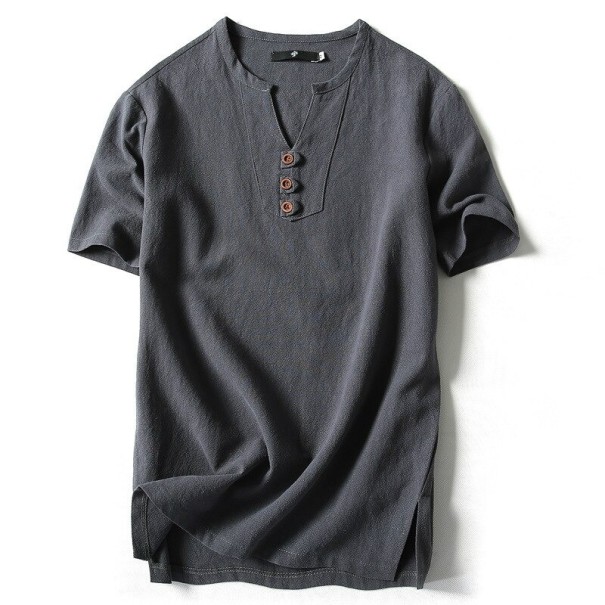 Miesten T-paita T2091 tummanharmaa XS