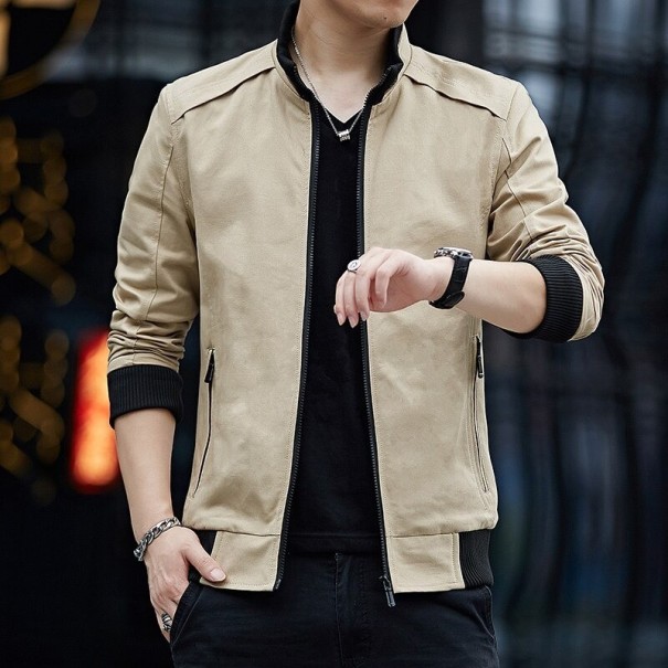 Miesten takki F1224 khaki L 1