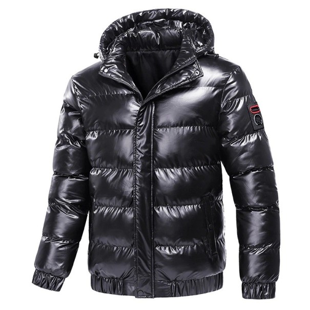 Miesten talvitakki F1246 musta XS