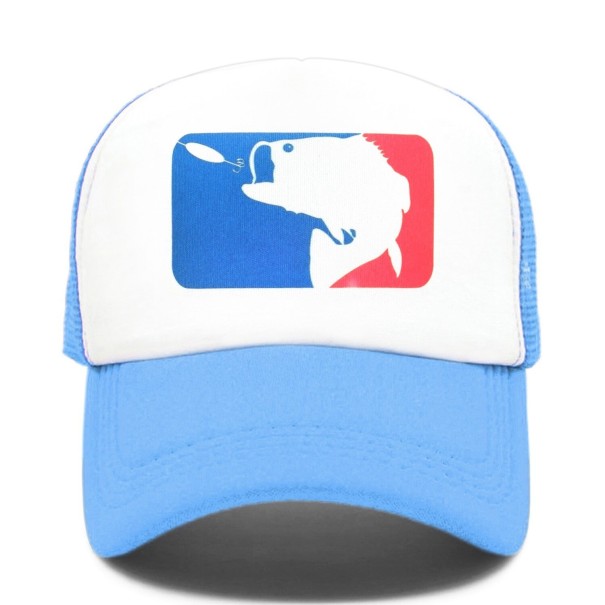 Miesten trucker-lippis kalakuviolla 11