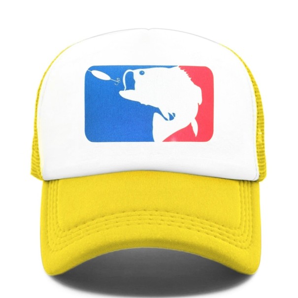 Miesten trucker-lippis kalakuviolla 12