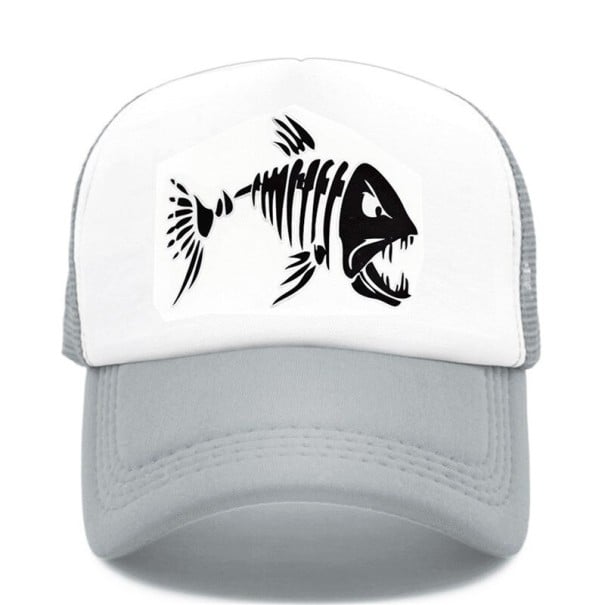Miesten trucker-lippis kalakuviolla T163 9