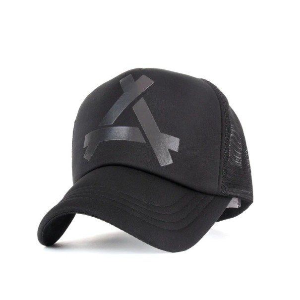 Miesten trucker-lippis painatuksella 1