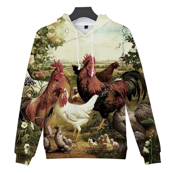 Mikina se zvířaty 3XL 10