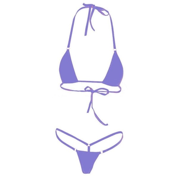 Mikro bikini damskie P399 fioletowy