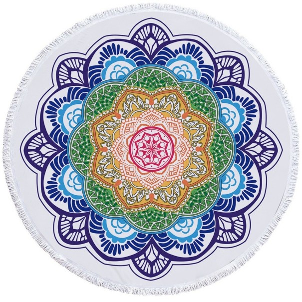 Mikrofaserhandtuch mit Mandala-Motiv 15