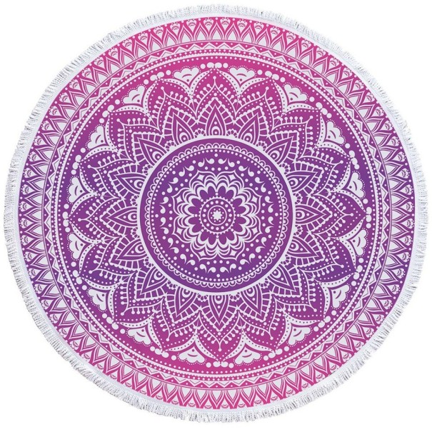 Mikrofaserhandtuch mit Mandala-Motiv 7