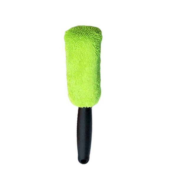 Mikrofasertuch mit Griff grün