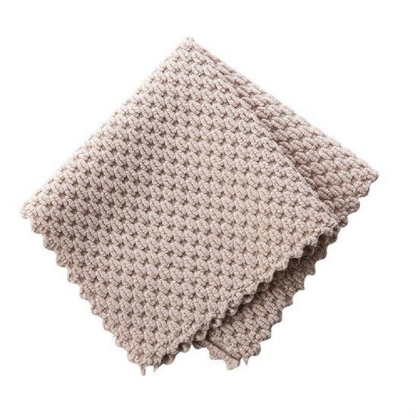 Mikrofiber køkkenhåndklæde beige 1 stk