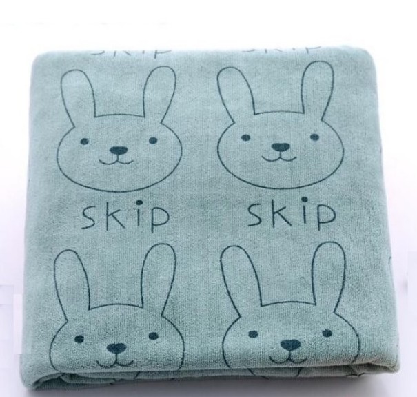 Mikrofiberhandduk för barn - Rabbit J1863 krämfärgad