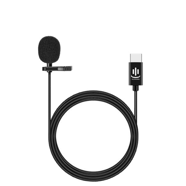 Mikrofon med klips K1518 1,5 m