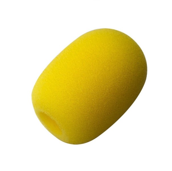 Mikrofon vindbeskyttelse 5 stk. K1595 gul