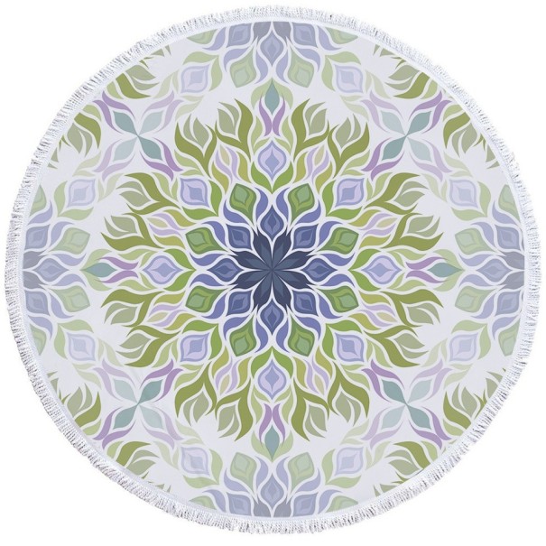 Mikrokuitupyyhe mandala-aiheella 19
