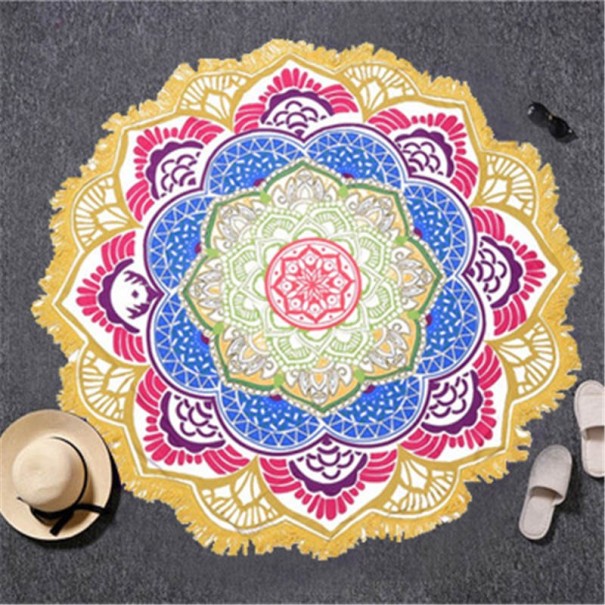 Mikroszálas törölköző mandala motívummal 6