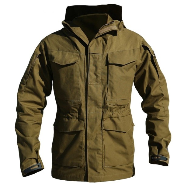 Militärjacke für Herren khaki M