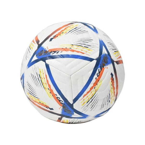 Minge de fotbal mărimea 5, diametru 21,5 cm, minge de antrenament rezistentă la uzură pentru copii și adulți, potrivită pentru suprafețe exterioare 1