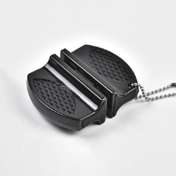 Mini aiguiseur de couteaux noir