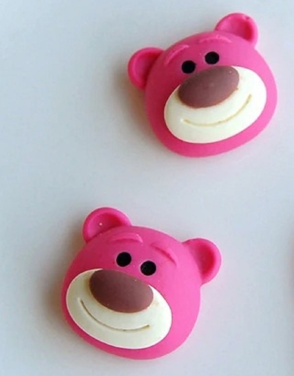 Mini bamse dekoration 10 stk C567 1