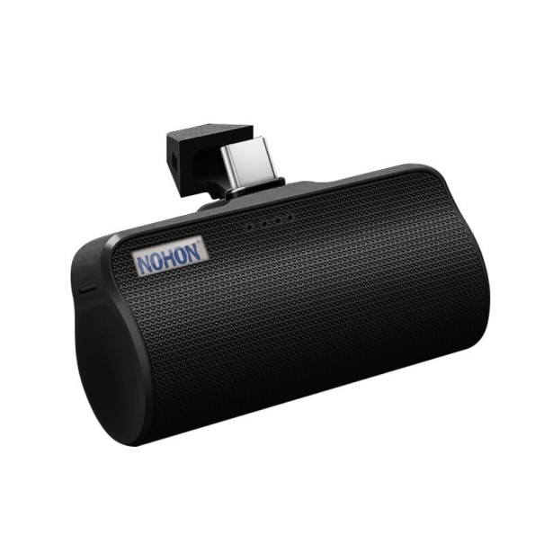 Mini banc de alimentare wireless 3000 mAh negru 3