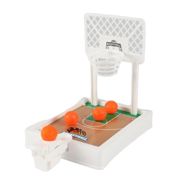 Mini basket-ball de table pour enfants Jeu créatif pour enfants blanc