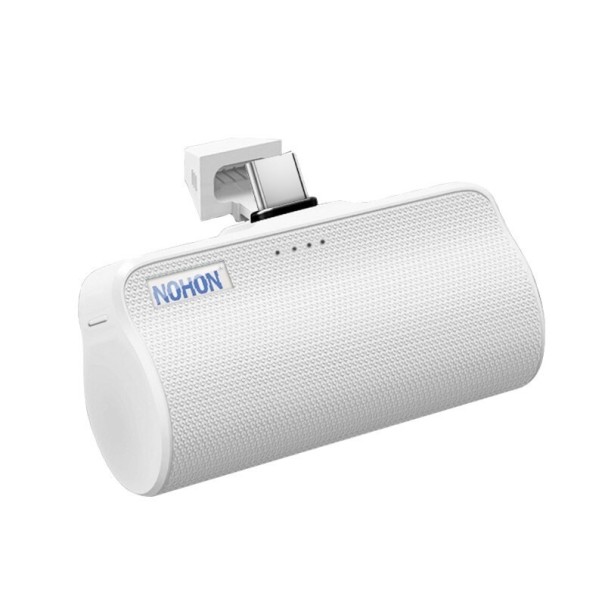 Mini bezdrátová powerbanka 3000 mAh bílá 3