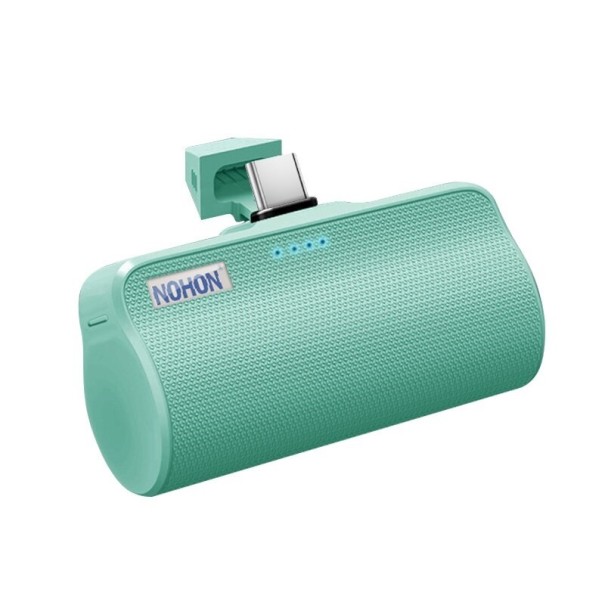 Mini bezdrátová powerbanka 3000 mAh tyrkysová 3