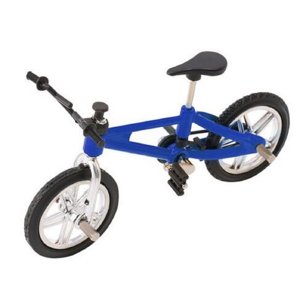 Mini bicicleta azul oscuro