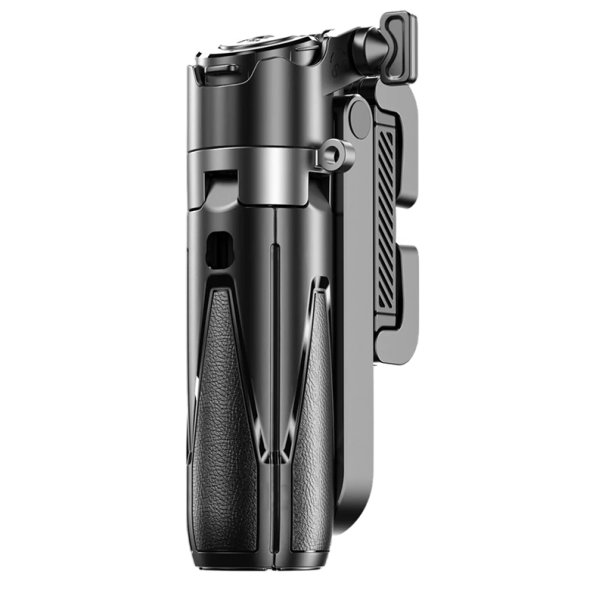 Mini Bluetooth Telescopic Tripod and Selfie Stick 11.7–41.5 cm Portable Phone Holder Multifunctional Folding Tripod with Remote Control black