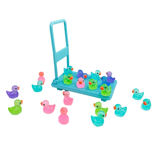 Mini canards lumineux dans l'obscurité 10 pcs 1