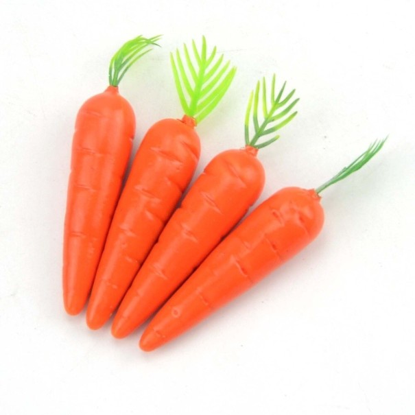 Mini carotte artificielle 10 pcs 1