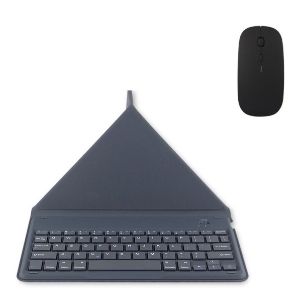 Mini clavier avec support et souris gris