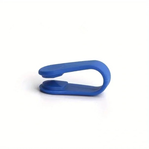 Mini clip de massagem para dedos Hukou, dispositivo portátil de acupressão para melhorar a circulação sanguínea azul