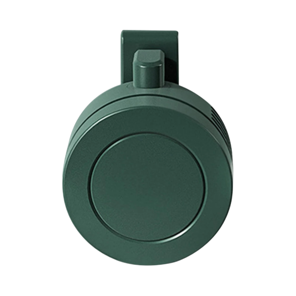 Mini Clip USB Ventilátor 900mAh Hordozható Level nélküli Léghűtő Nyakba és Derékba 3 Sebességű Újratölthető Ventilátor Nyárra Lányoknak és Gyerekeknek zöld