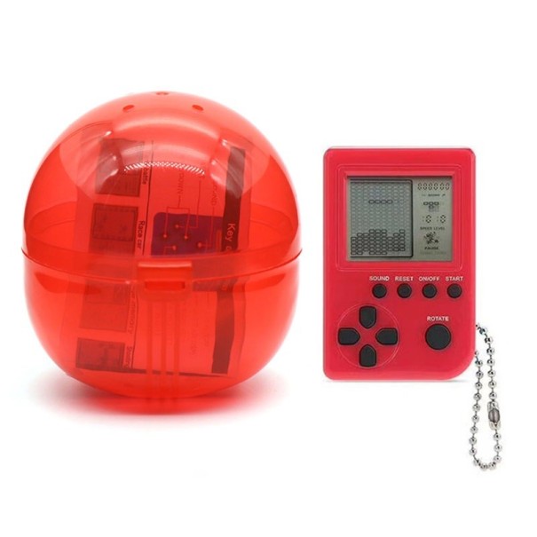 Mini consola de jogos para chaves J918 vermelho