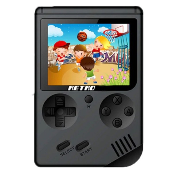 Mini consola de juegos de bolsillo J1928 negro