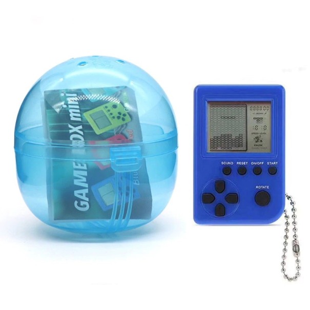 Mini console di gioco a chiave J918 blu