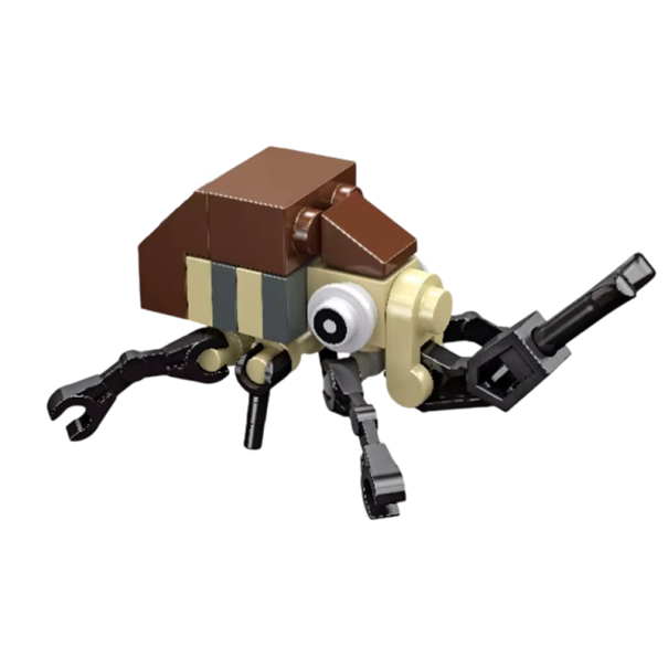 Mini construção 3D 4,65 x 3,35 x 3,75 cm 21 pcs Rinoceronte Blocos Micro Pequeno inseto de blocos Brinquedo de montagem criativa para crianças a partir dos 9 anos 1