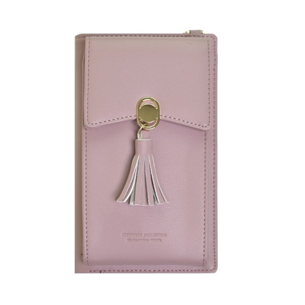 Mini crossbody-taske til kvinder M1636 rosa