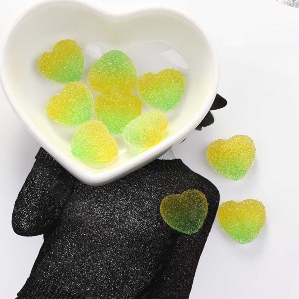 Mini decoração bombons 10 pcs verde claro